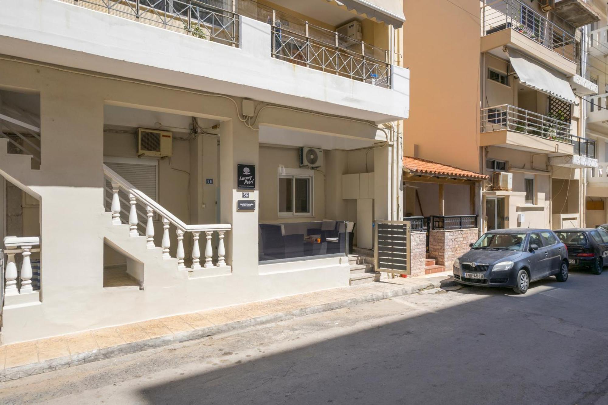 חאניה Luxury Pearl, Steps To The Beach מראה חיצוני תמונה
